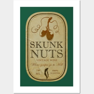 Skunk Nuts Posters and Art